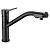 Смеситель для кухни ZorG Clean Water ZR 401 KF ЧЕРНЫЙМЕТАЛЛИК Хром