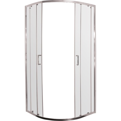 Душевой уголок Timo Altti 608 80x80 ALTTI-608C Clean Glass профиль Хром стекло прозрачное