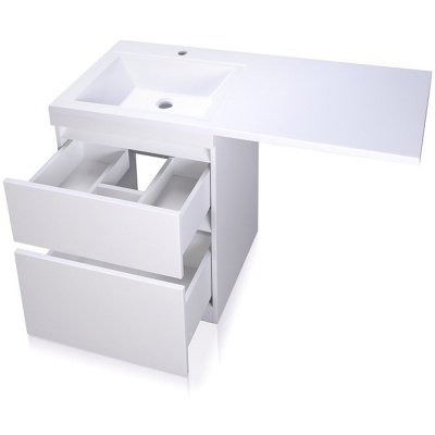 Тумба под раковину Style Line Даллас 120 Люкс Plus Белая