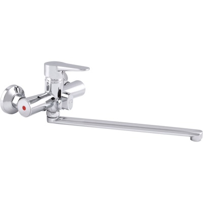 Смеситель для ванны Zerix PUD7 045 ZX0833 универсальный Хром