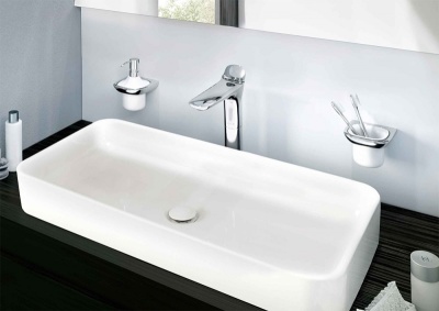 Стакан для зубных щеток Kludi Ambienta 5397505 Хром Белый