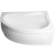 Акриловая ванна Aquanet Luna 155x100 R 00203999+242136+204668 с гидромассажем