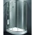 Душевой уголок Cezares Anima RH-2 120x100 L профиль Хром стекло прозрачное