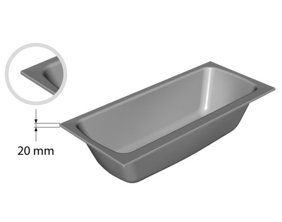 Акриловая ванна Kolpa San Bell E2 180x80 Basis