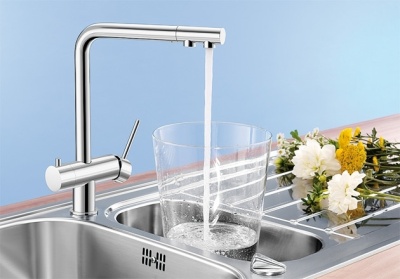 Смеситель для кухни Blanco Fontas II с фильтром Хром