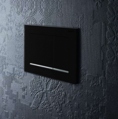 Клавиша смыва Geberit Sigma 30 115.883.KM.1 Черный/хром