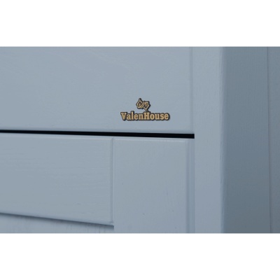 Комплект мебели для ванной ValenHouse Эйвори 105 AVК105С Серый ручки Хром