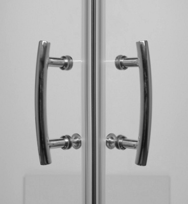 Душевой уголок Aquanet Alfa Cube NAA1142 100x100 профиль Хром стекло Прозрачное