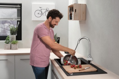 Смеситель для кухни Hansgrohe Focus M42 71820800 Нержавеющая сталь