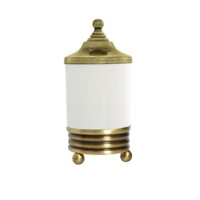 Стакан для ватных дисков Boheme Hermitage 10334 Бронза