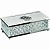Салфетница Boheme Murano Cristal 10231 Хром