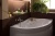 Акриловая ванна Aquanet Luna 155x100 R 00203999+242136+204668 с гидромассажем