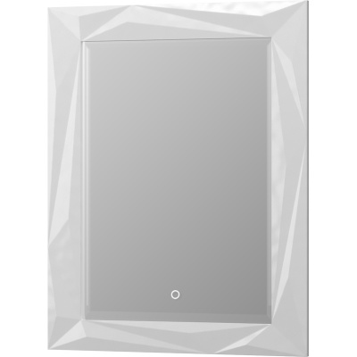 Зеркало Aima Design Brilliant/Cristal 70 Light Белое