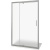 Душевая дверь в нишу Good Door Orion WTW-PD-130 130 профиль Хром стекло прозрачное