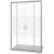 Душевая дверь в нишу Good Door Infinity WTW-TD-170-W-CH 170 профиль Хром стекло с рисунком