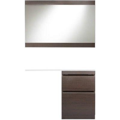 Тумба под раковину Style Line Даллас 120 Люкс Plus Белая