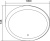Зеркало Aima Design Eclipse 100 Light Белое