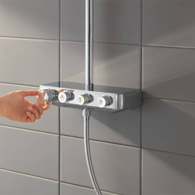 Душевая система Grohe Euphoria 26508000 с термостатом Хром