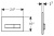 Клавиша смыва Geberit Sigma 50 115.788.DW.5 Чёрная