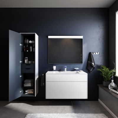 Тумба под раковину AM.PM Inspire V2.0 100 M50AFHX1003WM подвесная Белая матовая