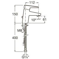 Смеситель для раковины Roca Esmai 5A3131C00 Хром