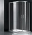 Душевой уголок Gemy Victoria S30212 110х80 профиль Хром стекло прозрачное