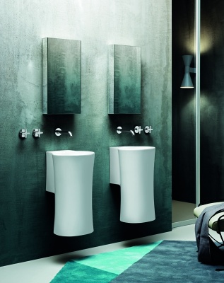 Раковина Azzurra Nativo NAT200 bianco corteccia