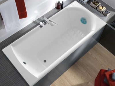 Ванна из литьевого мрамора Marmo Bagno Глория 180x80 MB-GL180-80 без гидромассажа