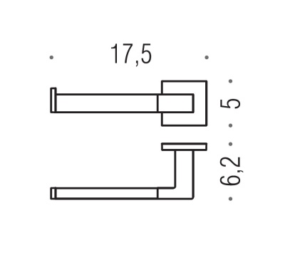 Держатель туалетной бумаги Colombo Design Basic Q В3708SX Хром