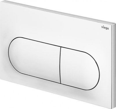 Инсталляция Viega Prevista Dry 792 831 для подвесных унитазов с бачком, с клавишей смыва Белого цвета
