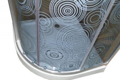 Душевой уголок Parly RGZ91 90х190 профиль Полированный алюминиевый стекло тонированное