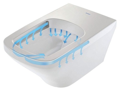 Унитаз Duravit Durastyle 25380900001 подвесной без сиденья
