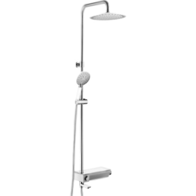 Душевая система WeltWasser DP 20251 WT 10000002857 Белая Хром