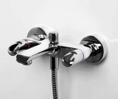 Смеситель для ванны WasserKRAFT Lossa 1201 Хром