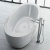 Акриловая ванна Laufen Alessi One 203x102 отдельностоящая без гидромассажа