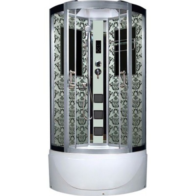 Душевая кабина Niagara Lux 7790 90x90 профиль Золото задняя стенка Золото