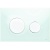 Кнопка смыва Tece Loop Glass 9240651 для унитаза Зеленая Белая