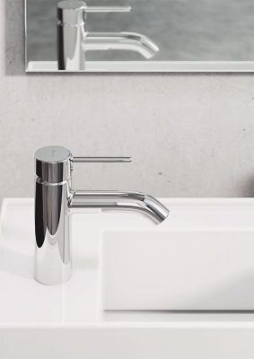 Смеситель для раковины Kludi Bozz 382820576 Хром