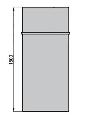 Полотенцесушитель Zehnder Fina Bar FIPE-150-050/Р Белый