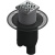 Душевой трап Berges Wasserhaus Platz Antik 100x100 090060 с решеткой Матовый хром