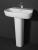 Раковина BelBagno Romina 60 BB121L Белая