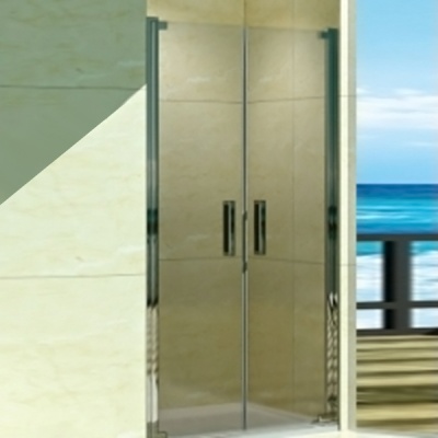 Душевая дверь в нишу WeltWasser WW600 K2 90 10000002734 профиль Хром стекло прозрачное