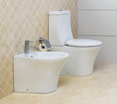 Унитаз компакт Creo Ceramique Paris PA1002+PA1003+PA1001 с бачком и сиденьем Микролифт