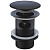 Донный клапан WasserKRAFT A080 click-clack Черный