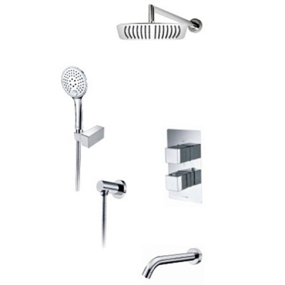 Душевая система WasserKRAFT Alme A171519 Thermo с термостатом Хром