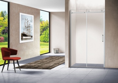 Душевая дверь Vincea Como VPS-1C130CL 130x195 профиль Хром стекло прозрачное